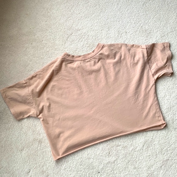 Abercrombie & Fitch cropped cotton T-shirt - Picture 5 of 6